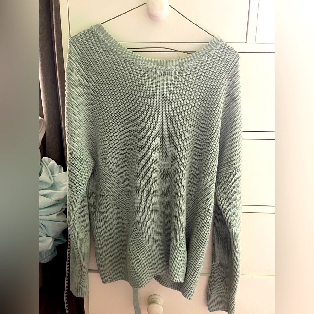 Lucky brand green sweater!